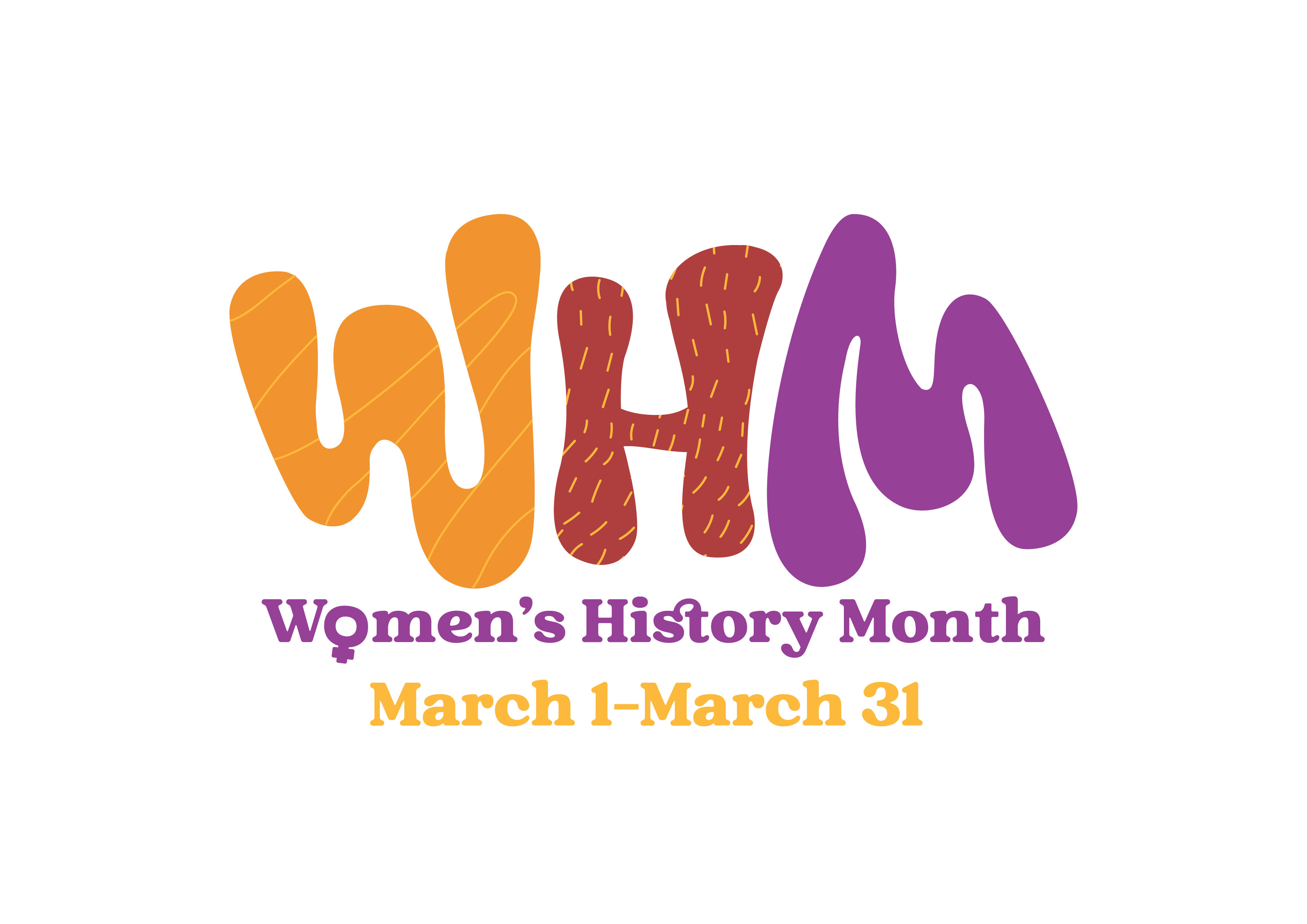 decorative text of LGBTQ+ History Month